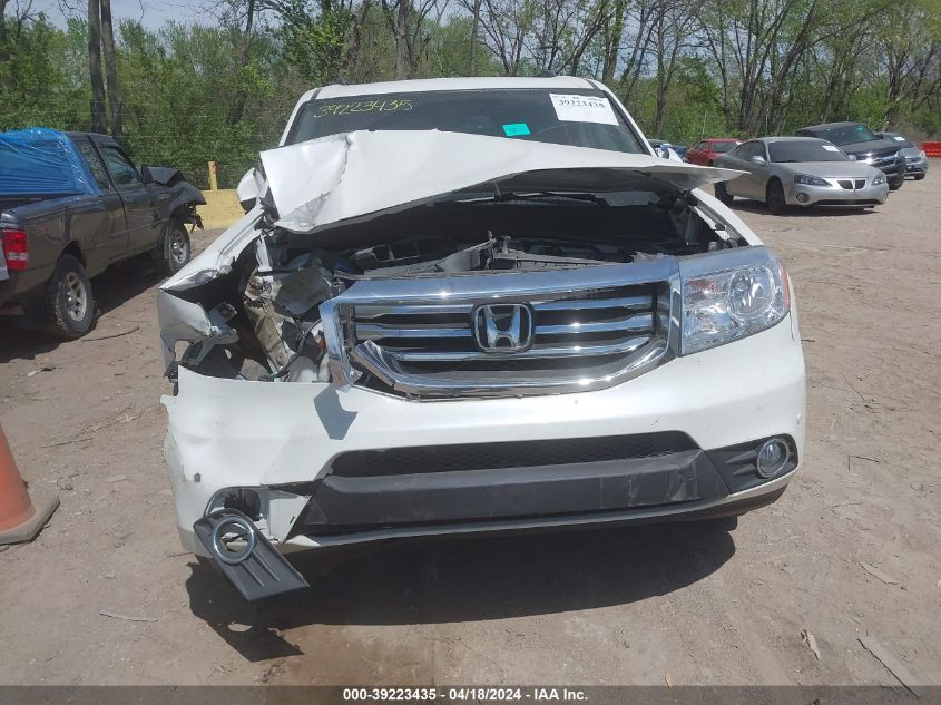 2013 Honda Pilot Touring VIN: 5FNYF4H95DB056051 Lot: 39223435