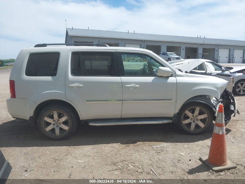 2013 Honda Pilot Touring VIN: 5FNYF4H95DB056051 Lot: 39223435