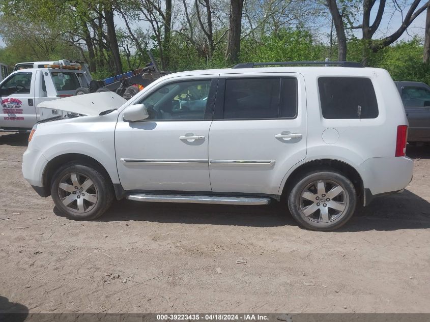 2013 Honda Pilot Touring VIN: 5FNYF4H95DB056051 Lot: 39223435