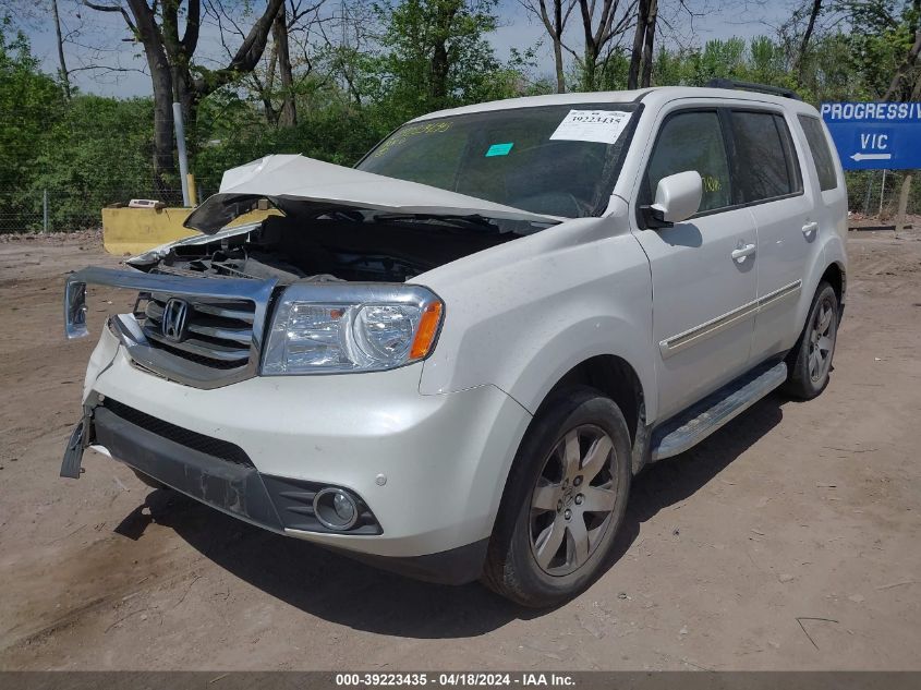 2013 Honda Pilot Touring VIN: 5FNYF4H95DB056051 Lot: 39223435