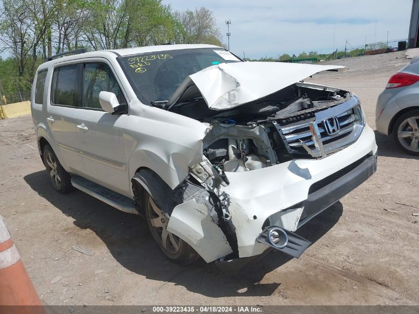 2013 Honda Pilot Touring VIN: 5FNYF4H95DB056051 Lot: 39223435