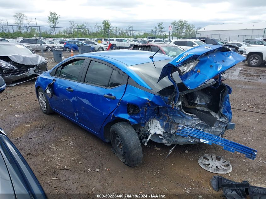 2020 Nissan Versa S Xtronic Cvt VIN: 3N1CN8DV6LL884328 Lot: 39223445