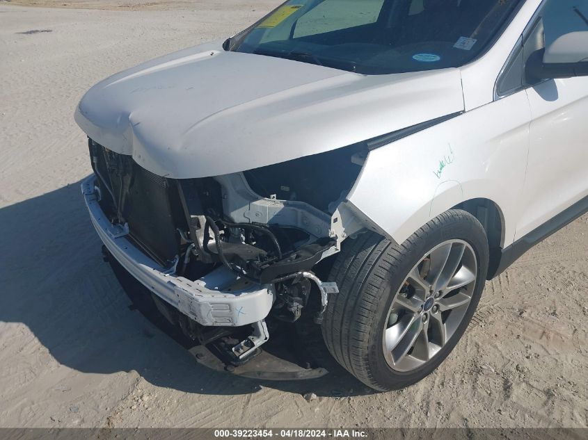 2016 Ford Edge Titanium VIN: 2FMPK3K93GBB48623 Lot: 39223454