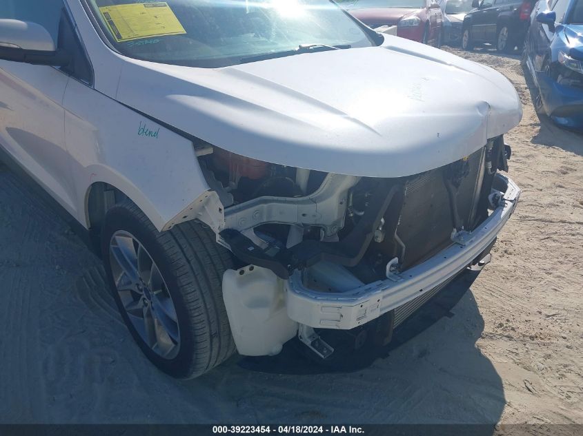 2016 Ford Edge Titanium VIN: 2FMPK3K93GBB48623 Lot: 39223454