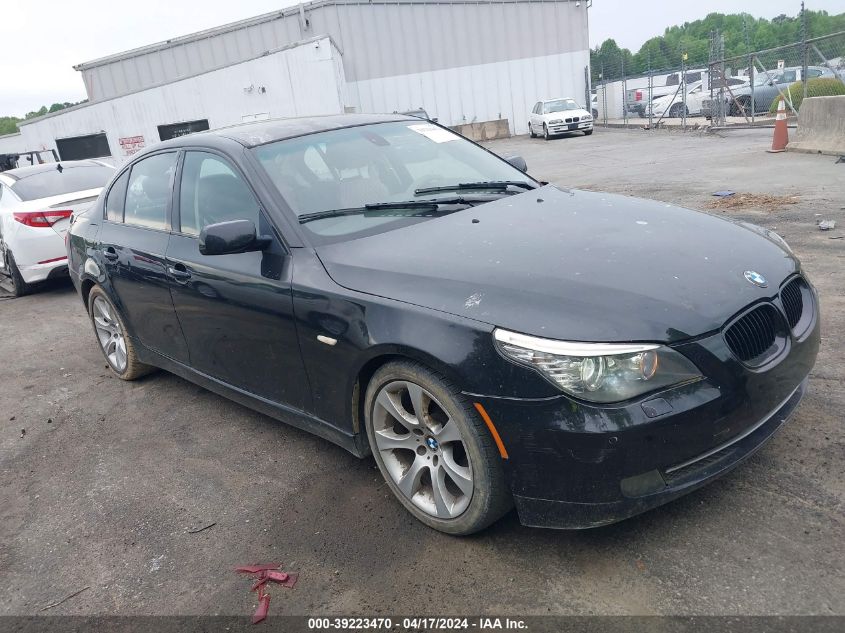 2008 BMW 528I VIN: WBANU53508CT13121 Lot: 39223470