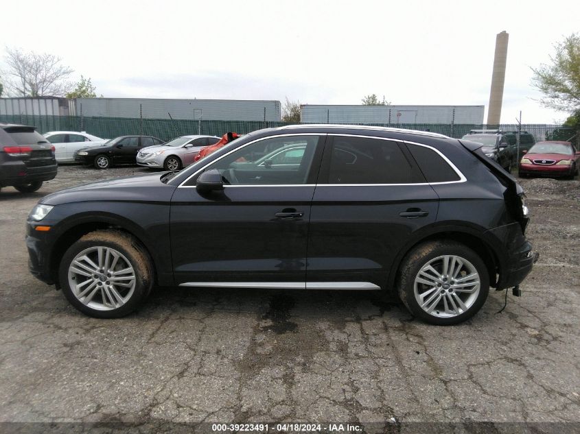 2018 Audi Q5 2.0T Premium/2.0T Tech Premium VIN: WA1CNAFY5J2091882 Lot: 39223491