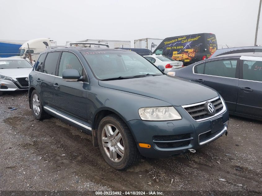2005 Volkswagen Touareg V8 VIN: WVGMM77L05D071435 Lot: 39223492