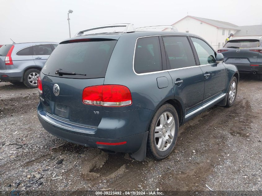 2005 Volkswagen Touareg V8 VIN: WVGMM77L05D071435 Lot: 39223492