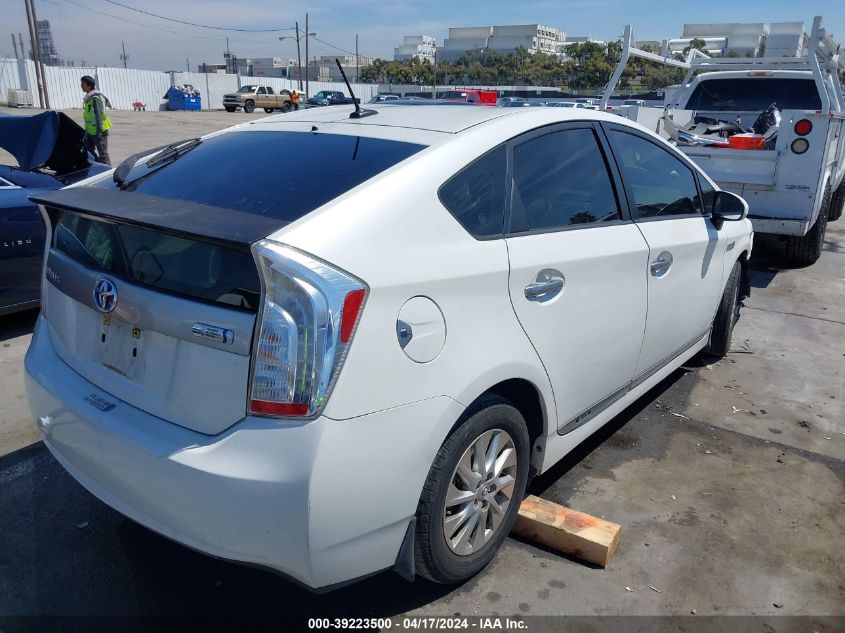 2014 Toyota Prius Plug-In Advanced VIN: JTDKN3DPXE3060411 Lot: 39223500