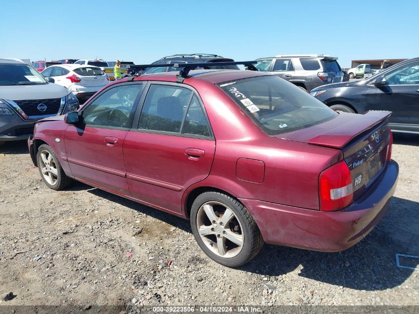 2003 Mazda Protege Dx/Es/Lx VIN: JM1BJ226X31149307 Lot: 39202442