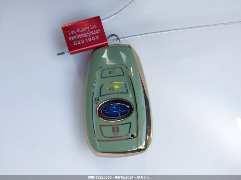 2019 Subaru Forester Premium VIN: JF2SKAGC6KH489843 Lot: 39240079