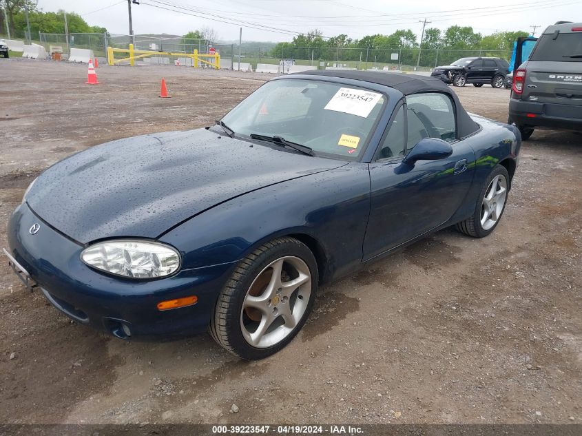 2000 Mazda Mx-5 Miata Ls/Special Edition VIN: JM1NB3534Y0144330 Lot: 39223547