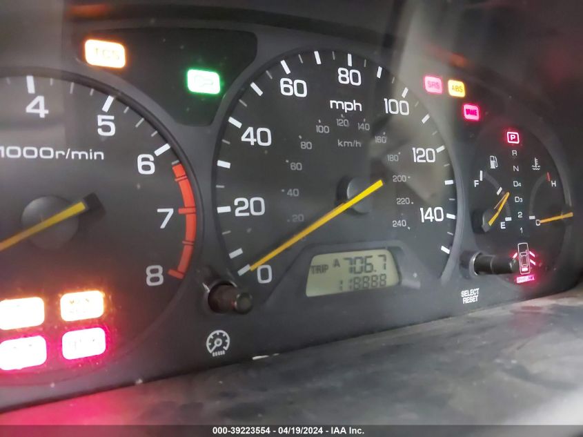 2001 Honda Accord 3.0 Ex VIN: 1HGCG16541A077226 Lot: 39223554