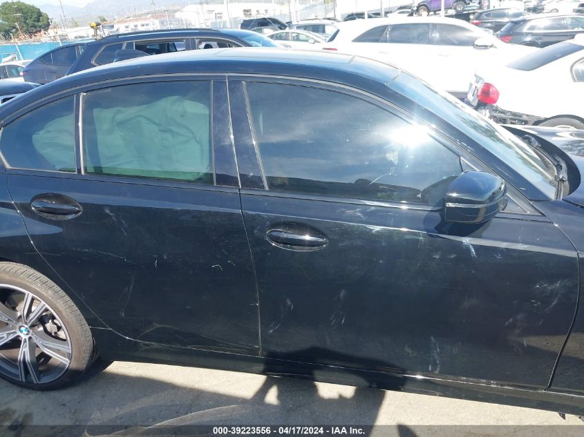 2022 BMW 330I VIN: 3MW5R1J00N8C43575 Lot: 39223556