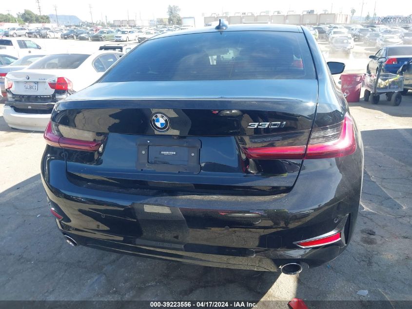 2022 BMW 330I VIN: 3MW5R1J00N8C43575 Lot: 39223556