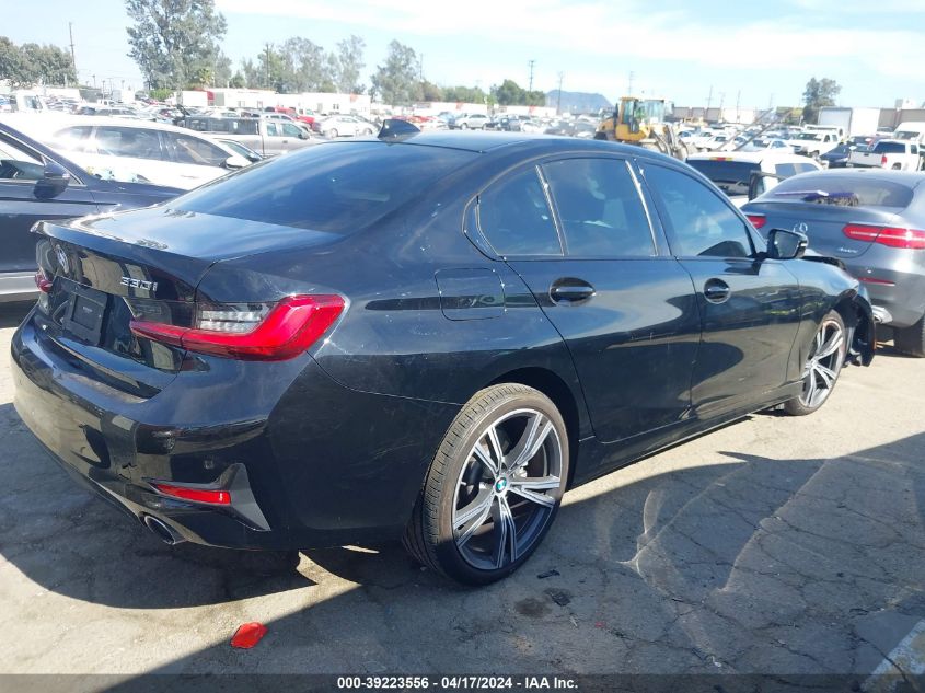 2022 BMW 330I VIN: 3MW5R1J00N8C43575 Lot: 39223556