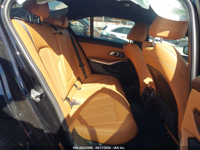 2022 BMW 330I VIN: 3MW5R1J00N8C43575 Lot: 39223556