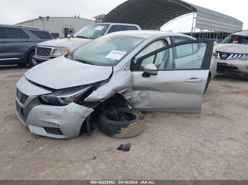 2021 Nissan Versa Sv Xtronic Cvt VIN: 3N1CN8EV6ML840958 Lot: 47711264