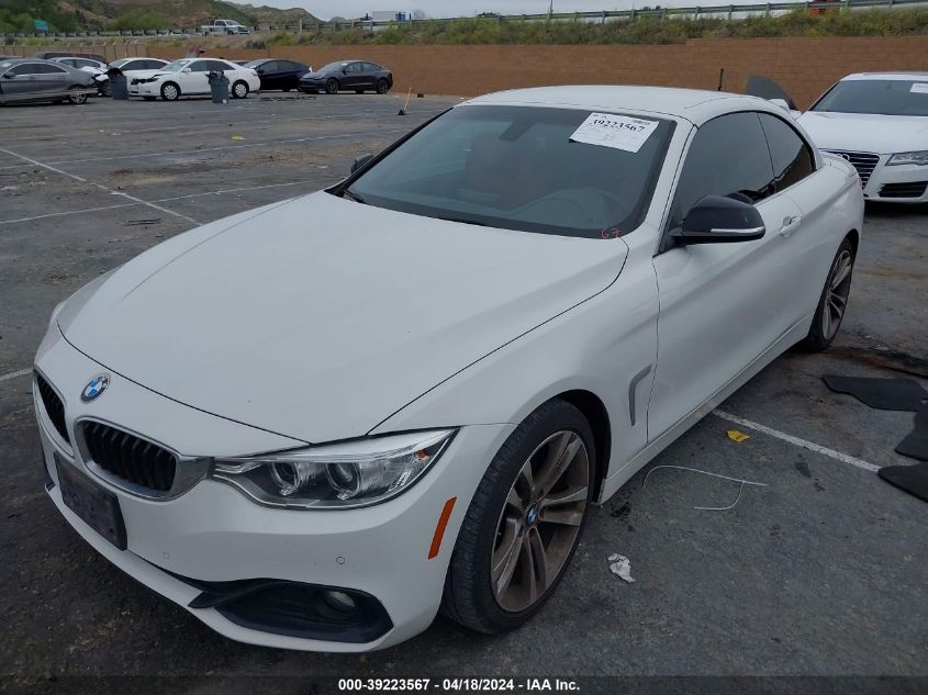 2014 BMW 428I VIN: WBA3V7C58EJ873234 Lot: 39223567