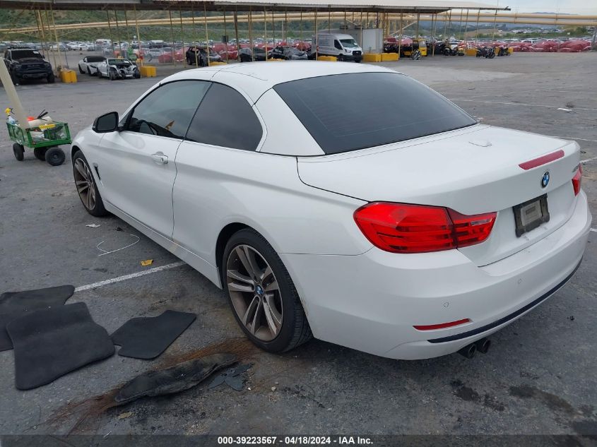 2014 BMW 428I VIN: WBA3V7C58EJ873234 Lot: 39223567