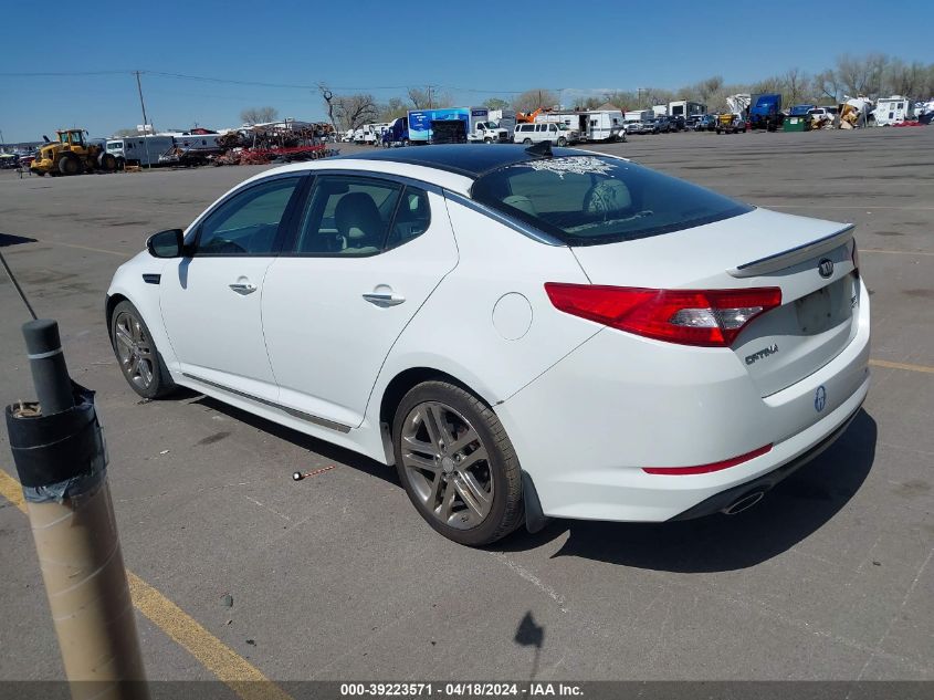 2013 Kia Optima Sx VIN: 5XXGR4A63DG175121 Lot: 39223571