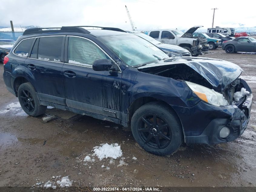 2013 Subaru Outback 2.5I Premium VIN: 4S4BRBCC4D3321913 Lot: 39223574