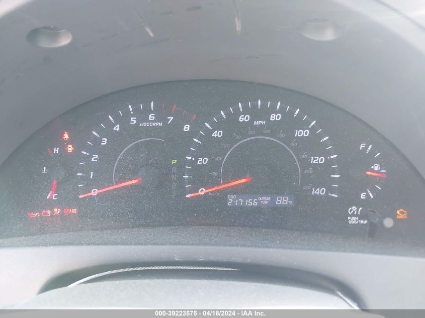 2010 Toyota Camry Le VIN: 4T1BF3EK0AU033833 Lot: 39223575