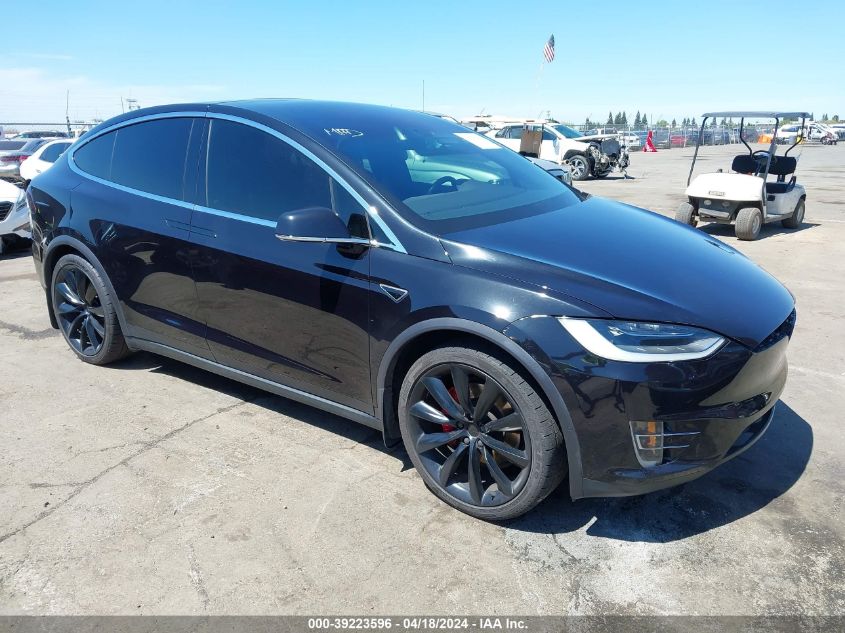 2016 Tesla Model X 75D/P100D/P90D VIN: 5YJXCBE49GF001317 Lot: 39223596