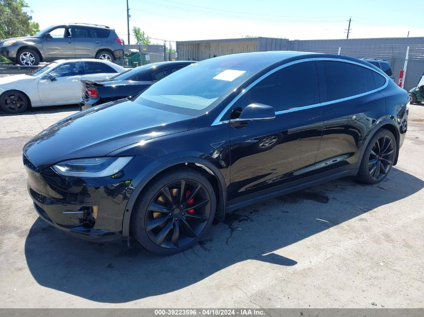 2016 Tesla Model X 75D/P100D/P90D VIN: 5YJXCBE49GF001317 Lot: 39223596