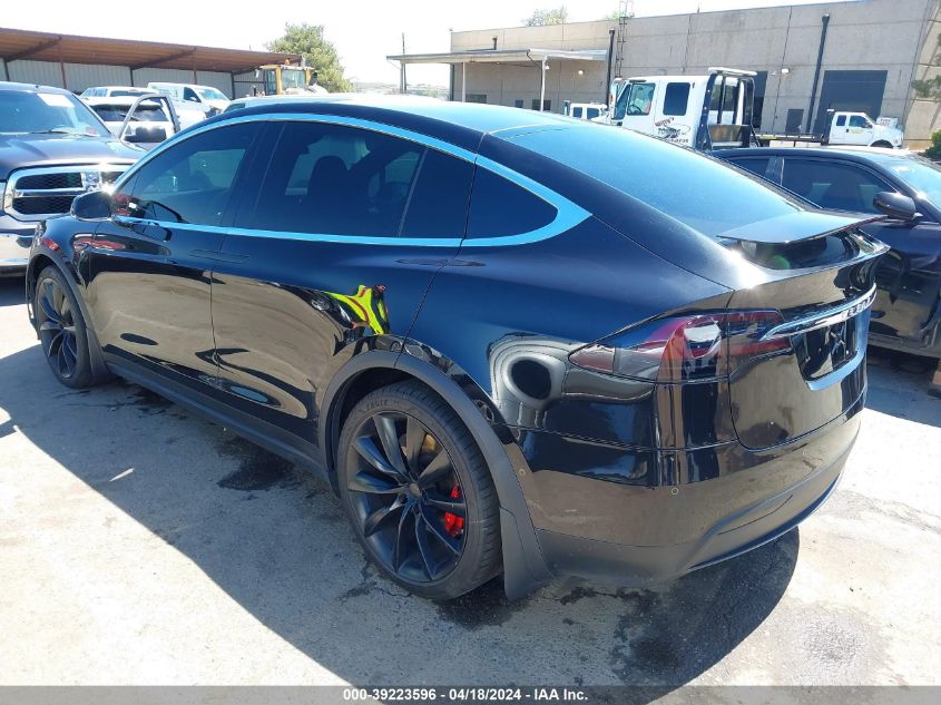 2016 Tesla Model X 75D/P100D/P90D VIN: 5YJXCBE49GF001317 Lot: 39223596