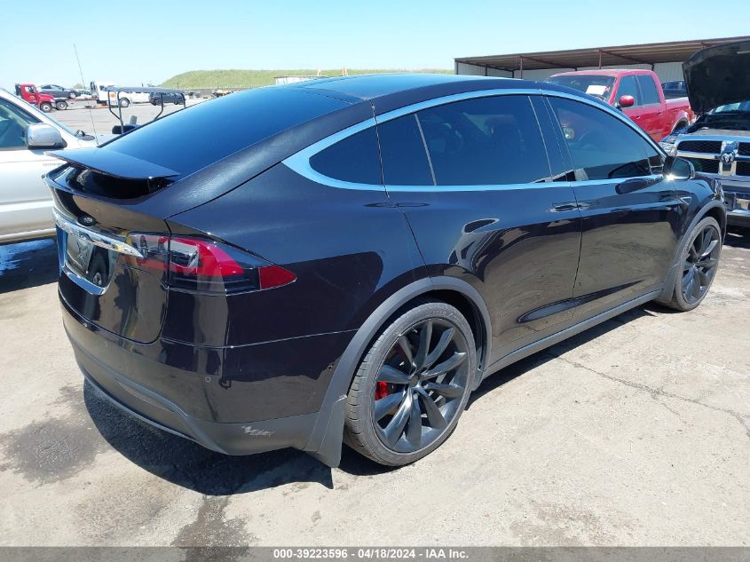 2016 Tesla Model X 75D/P100D/P90D VIN: 5YJXCBE49GF001317 Lot: 39223596