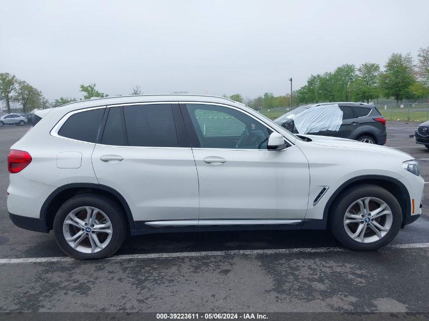 2019 BMW X3 XDRIVE30I - 5UXTR9C56KLP81783