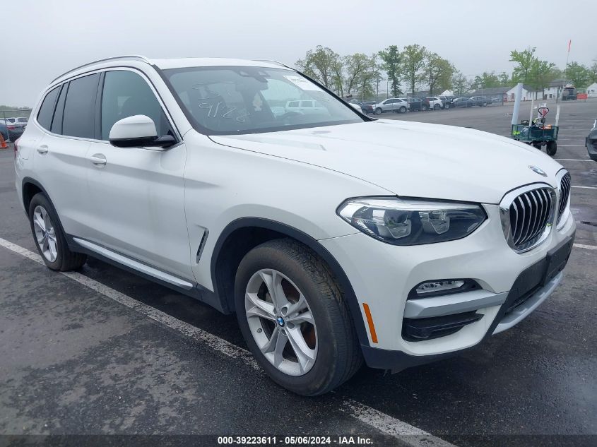 2019 BMW X3 XDRIVE30I - 5UXTR9C56KLP81783