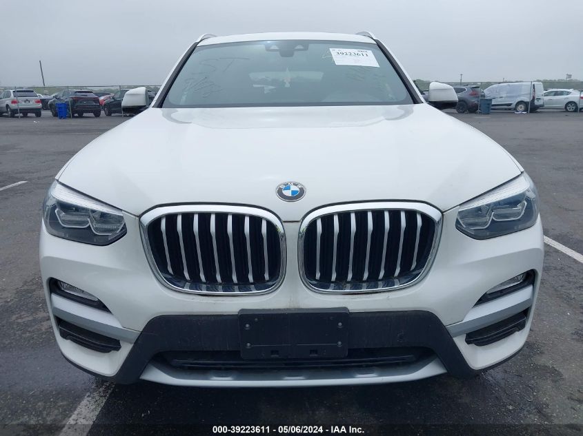 2019 BMW X3 XDRIVE30I - 5UXTR9C56KLP81783