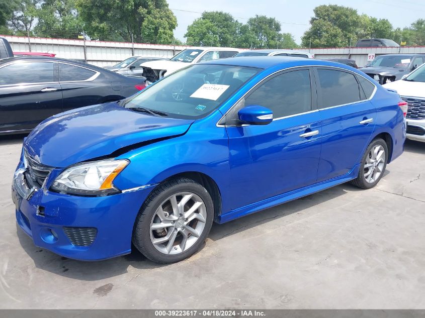 2015 Nissan Sentra Sr VIN: 3N1AB7AP0FY352547 Lot: 39223617