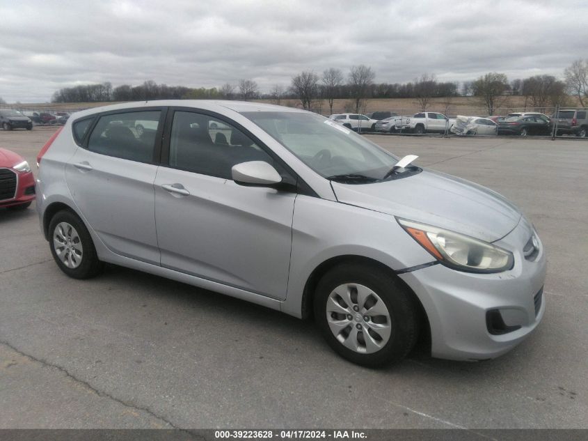 2016 Hyundai Accent Se VIN: KMHCT5AEXGU269357 Lot: 39241136