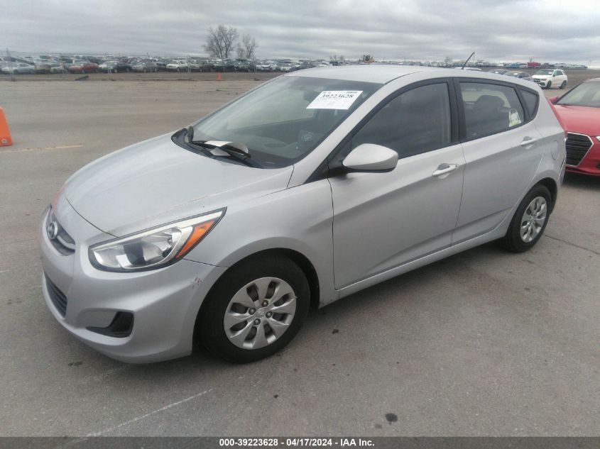 2016 Hyundai Accent Se VIN: KMHCT5AEXGU269357 Lot: 39241136