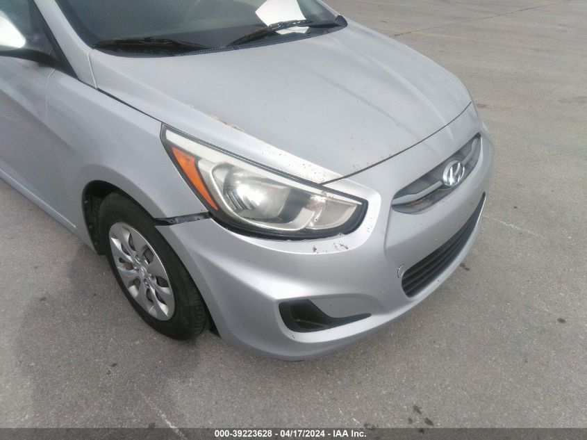 2016 Hyundai Accent Se VIN: KMHCT5AEXGU269357 Lot: 39241136