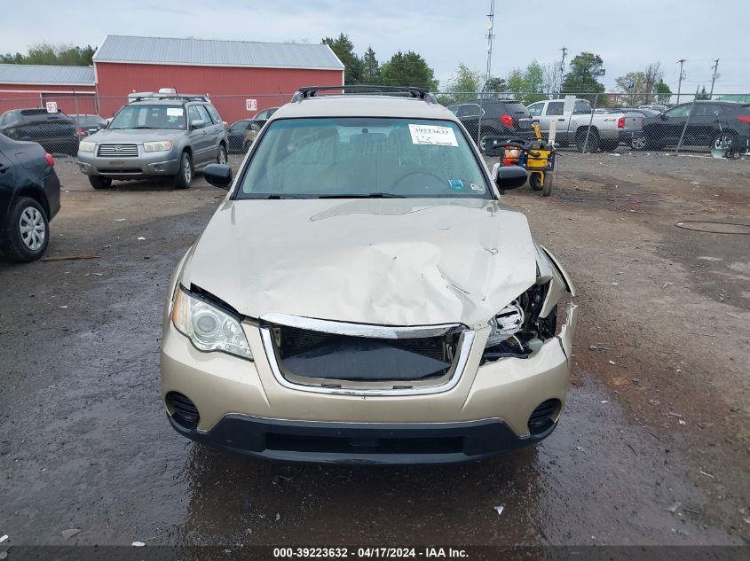 2008 Subaru Outback VIN: 4S4BP60C787301333 Lot: 39223632