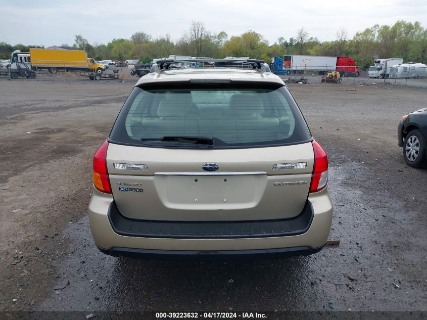 2008 Subaru Outback VIN: 4S4BP60C787301333 Lot: 39223632