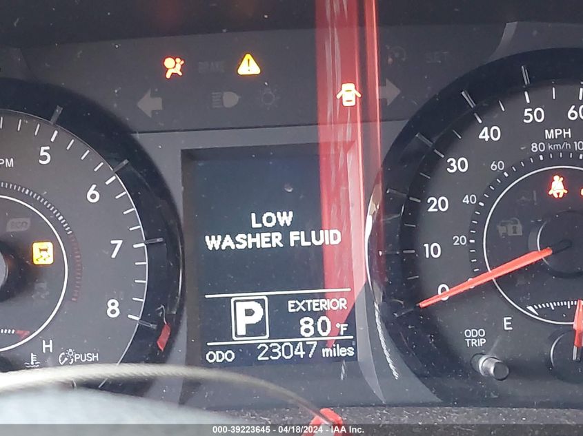 2016 Toyota Sienna Le 7 Passenger VIN: 5TDKK3DC4GS697673 Lot: 39223645