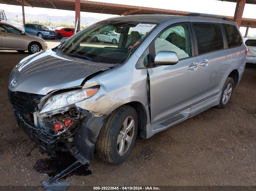 2016 Toyota Sienna Le 7 Passenger VIN: 5TDKK3DC4GS697673 Lot: 39223645