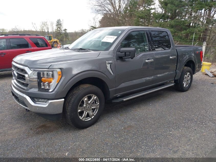 2022 Ford F-150 Xlt VIN: 1FTEW1EP5NKD55323 Lot: 39223650