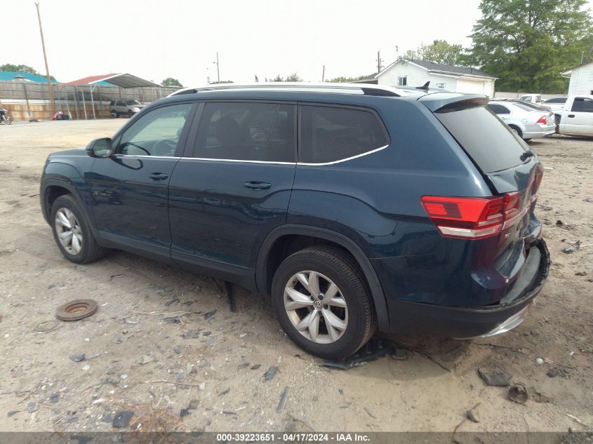 2018 Volkswagen Atlas 3.6L V6 Se/3.6L V6 Se W/Technology VIN: 1V2DR2CA8JC506469 Lot: 39223651