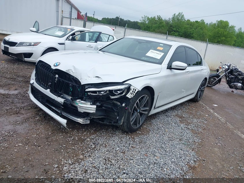 2020 BMW 750I xDrive VIN: WBA7U2C02LGJ59492 Lot: 39223665
