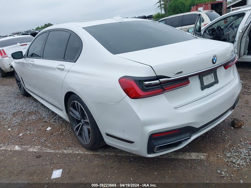 2020 BMW 750I xDrive VIN: WBA7U2C02LGJ59492 Lot: 39223665