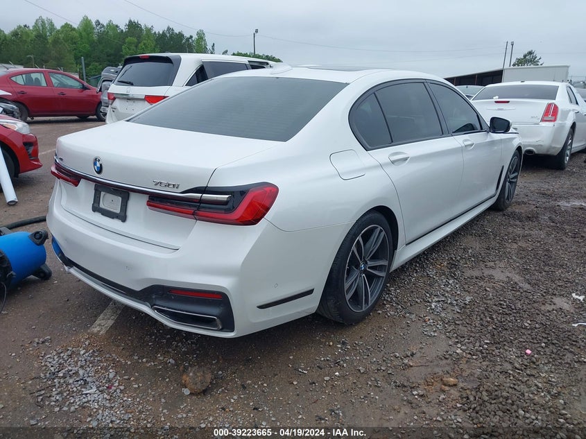 2020 BMW 750I xDrive VIN: WBA7U2C02LGJ59492 Lot: 39223665