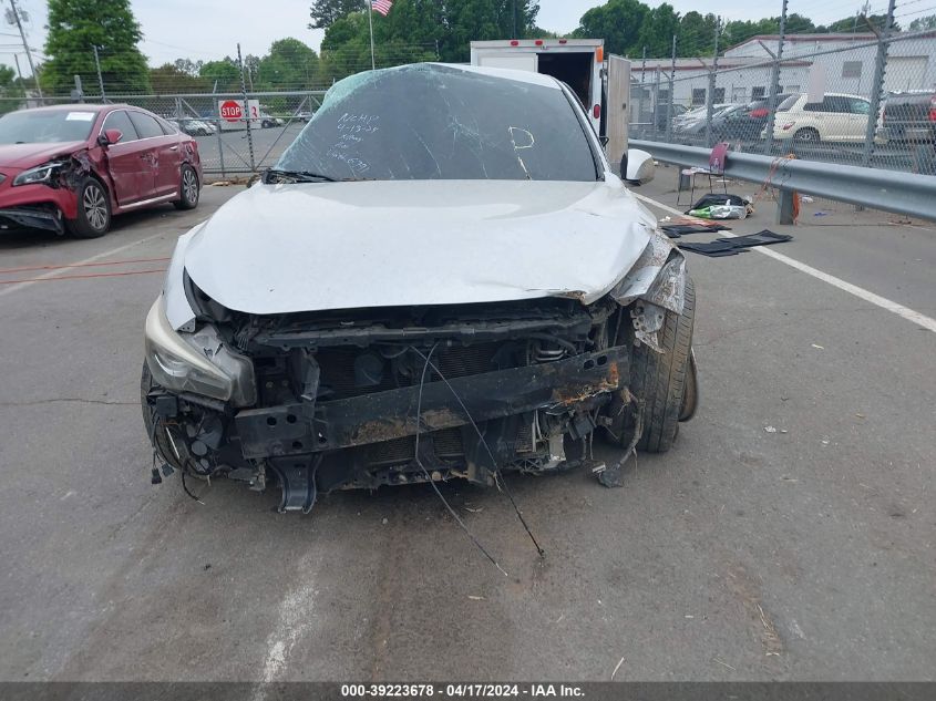 2014 Infiniti Q50 Sport VIN: JN1BV7AR1EM696791 Lot: 39223678