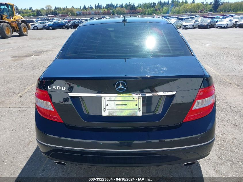 2011 Mercedes-Benz C 300 Luxury/Sport VIN: WDDGF5EBXBA516406 Lot: 39223684