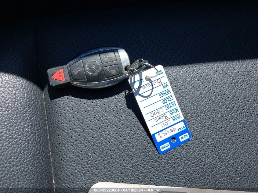 2011 Mercedes-Benz C 300 Luxury/Sport VIN: WDDGF5EBXBA516406 Lot: 39223684